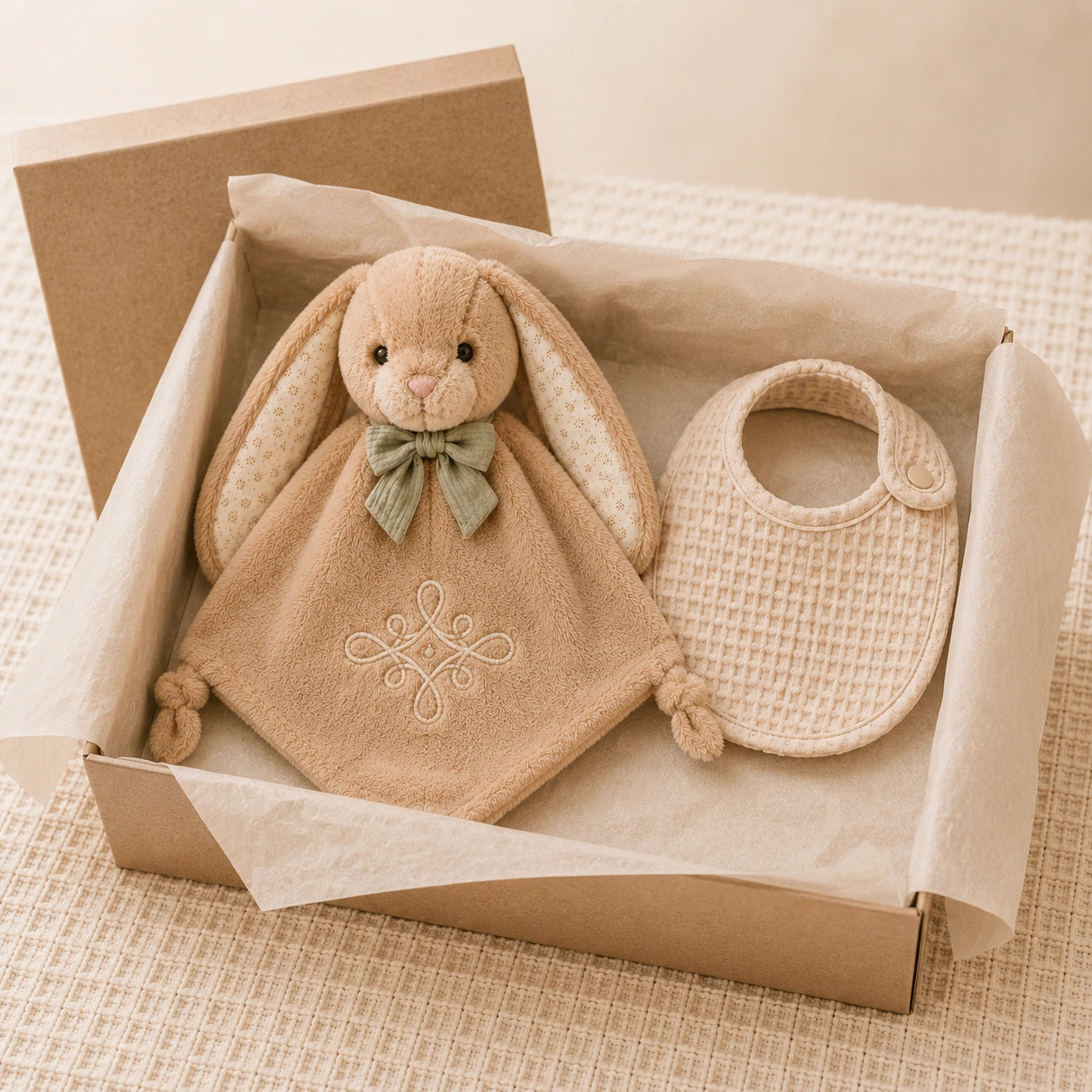 Coffret doudou brodé