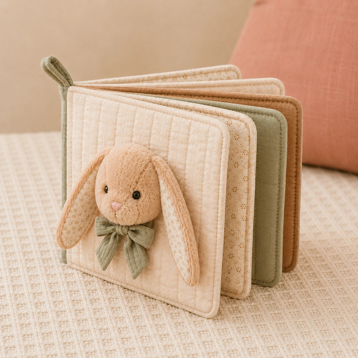 Livre doudou en tissu
